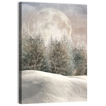 Enchanted Winter Forest Wall Art