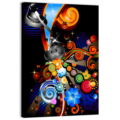 Party Design Illustration Wall Art