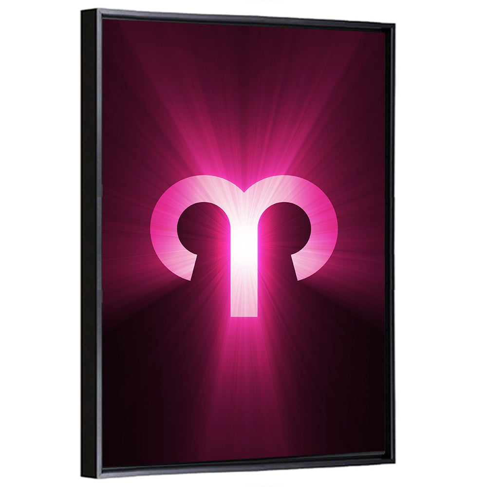 Aries Symbol Wall Art