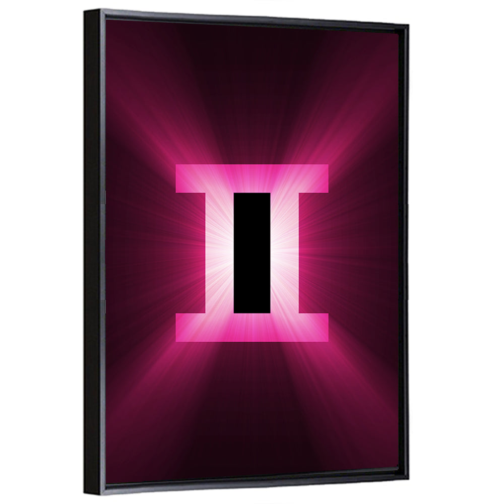 Gemini Symbol Wall Art