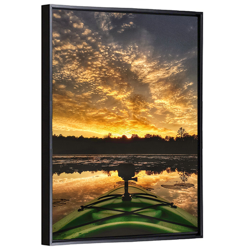 Beaver Dam Sunset, Canada Wall Art