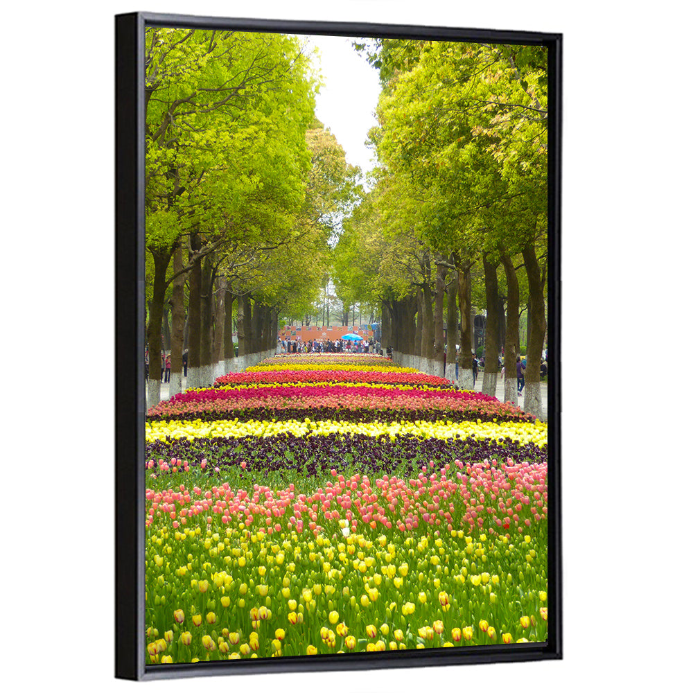 Tulips Garden Wall Art