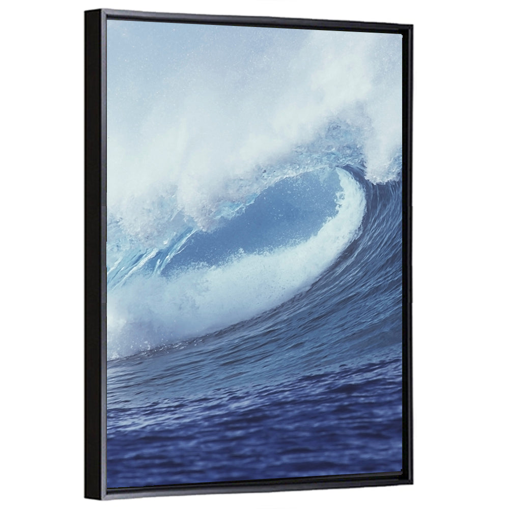 Strong Ocean Wave Wall Art