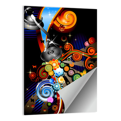 Party Design Illustration Wall Art