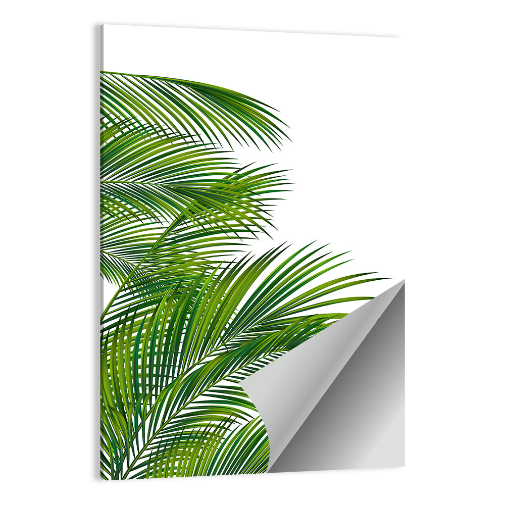 Asymmetrical Palm Fronds Wall Art