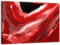 Crimson Void Abstract Wall Art