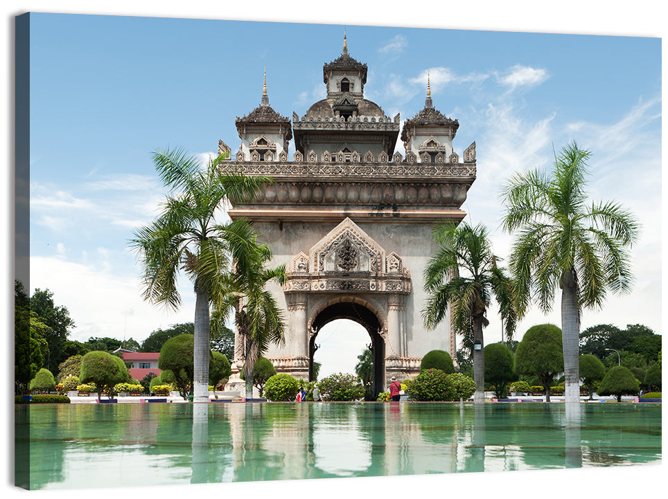 Patuxai Victory Gate Vientiane Wall Art