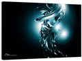 Metallic Ribbon Swirl Wall Art