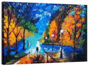 Love Couple Oil Painting Wall Art
