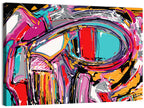Elliptical Swirl Abstract Wall Art