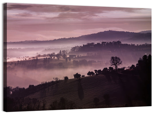 Misty Hills Wall Art