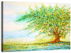 Summer Meadow Watercolor Illustration Wall Art