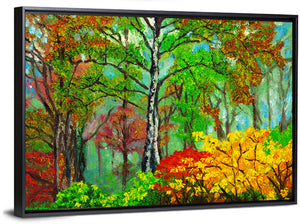 Forest Illustration Wall Art