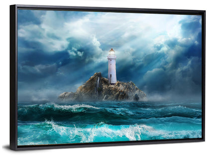 Island Lighthouse Wall Art