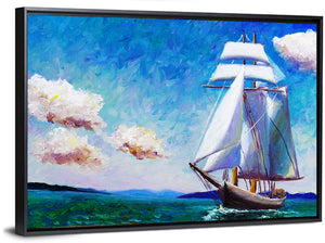 Sailing Boat Artwork Wall Art