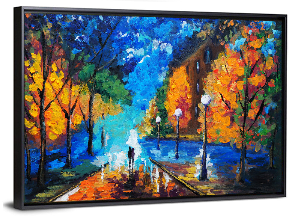 Love Couple Oil Painting Wall Art