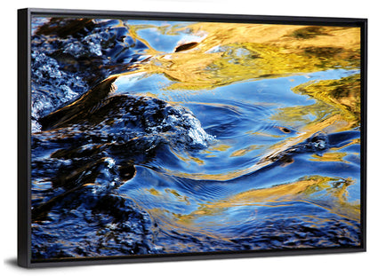 Flowing Water Stream Wall Art