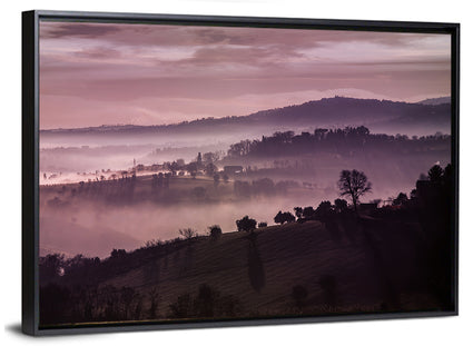 Misty Hills Wall Art