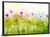 Cosmos Flowers Abstract Wall Art