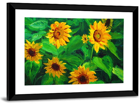 Sunflower Artwork Wall Art