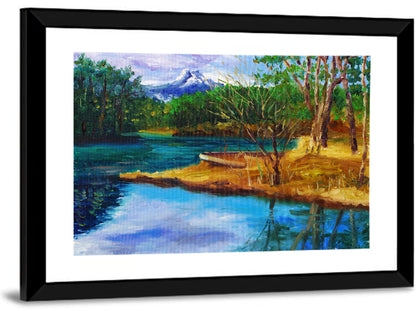 Autumn Stream Artwork Wall Art