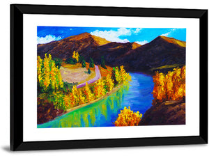 Mountain Lake Artwork Wall Art