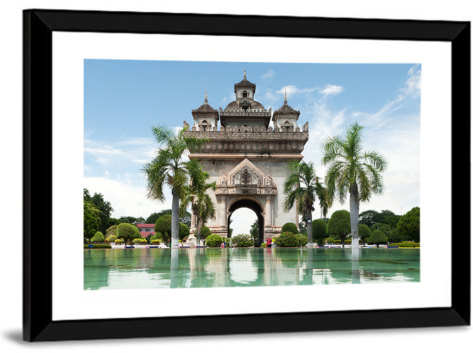 Patuxai Victory Gate Vientiane Wall Art