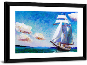 Sailing Boat Artwork Wall Art