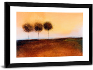 Trees Illustration Wall Art