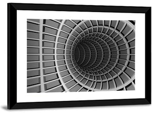 Metal Tunnel Abstract Wall Art