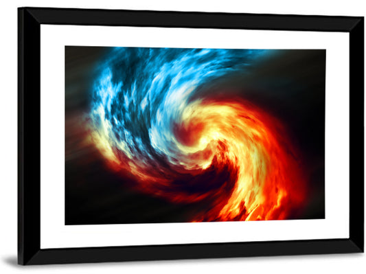 Smoke Swirl Wall Art