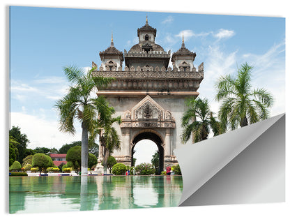 Patuxay Monument Vientiane Wall Art