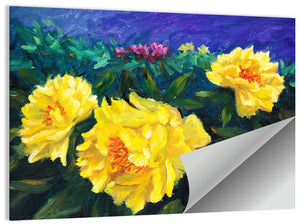 Blooming Peony Artwork Wall Art