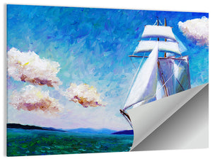 Sailing Boat Artwork Wall Art