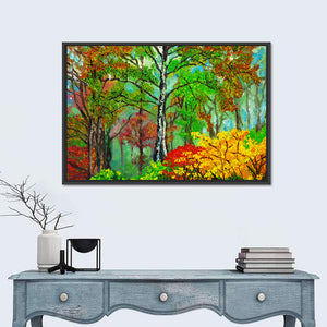 Forest Illustration Wall Art