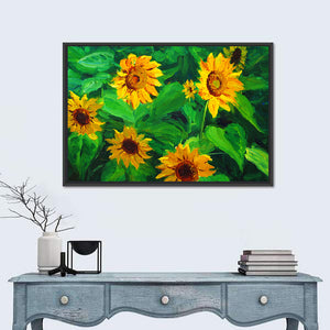Sunflower Artwork Wall Art