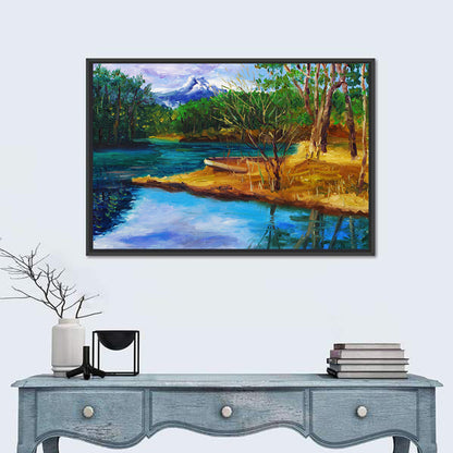 Autumn Stream Artwork Wall Art