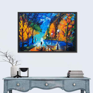 Love Couple Oil Painting Wall Art