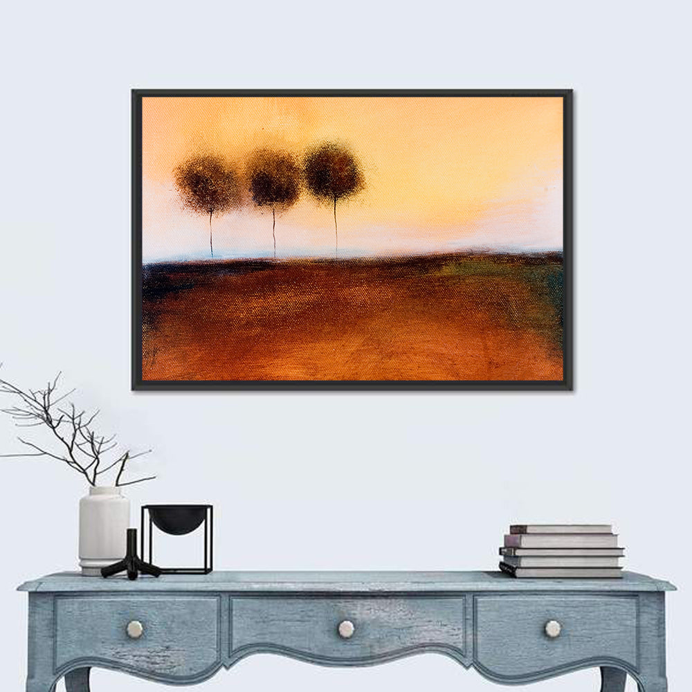 Trees Illustration Wall Art