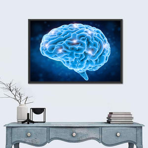 Brain Power Concept Wall Art