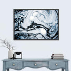 Foam Swirl Abstract Wall Art