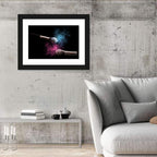 Powder Burst Makeup Brushes Wall Art