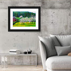Plum Blossom Illustration Wall Art