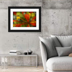 Radial City Cubes Wall Art