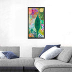 Green Leaf Botanical Collage Wall Art
