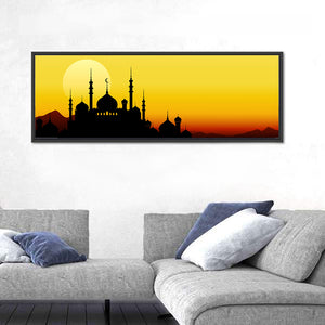 Moon Sighting Illustration Wall Art