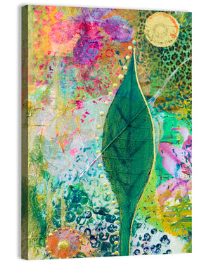 Green Leaf Artwork Wall Art