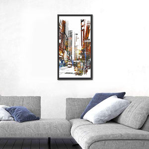 Cityscape Abstract III Wall Art