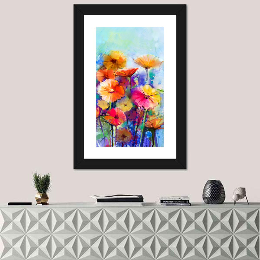 Floral Watercolor Wall Art