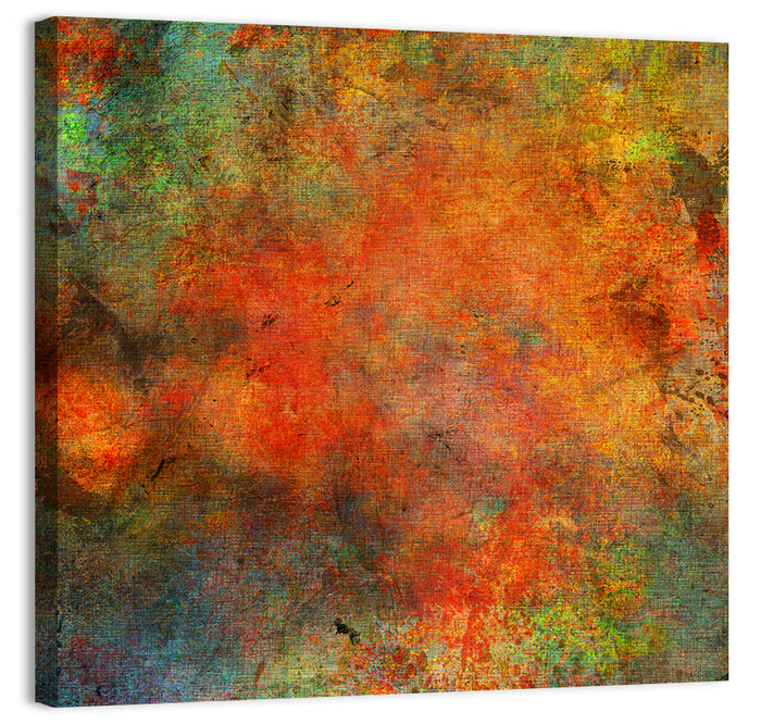 Bright Autumn Texture Wall Art as a canvas print